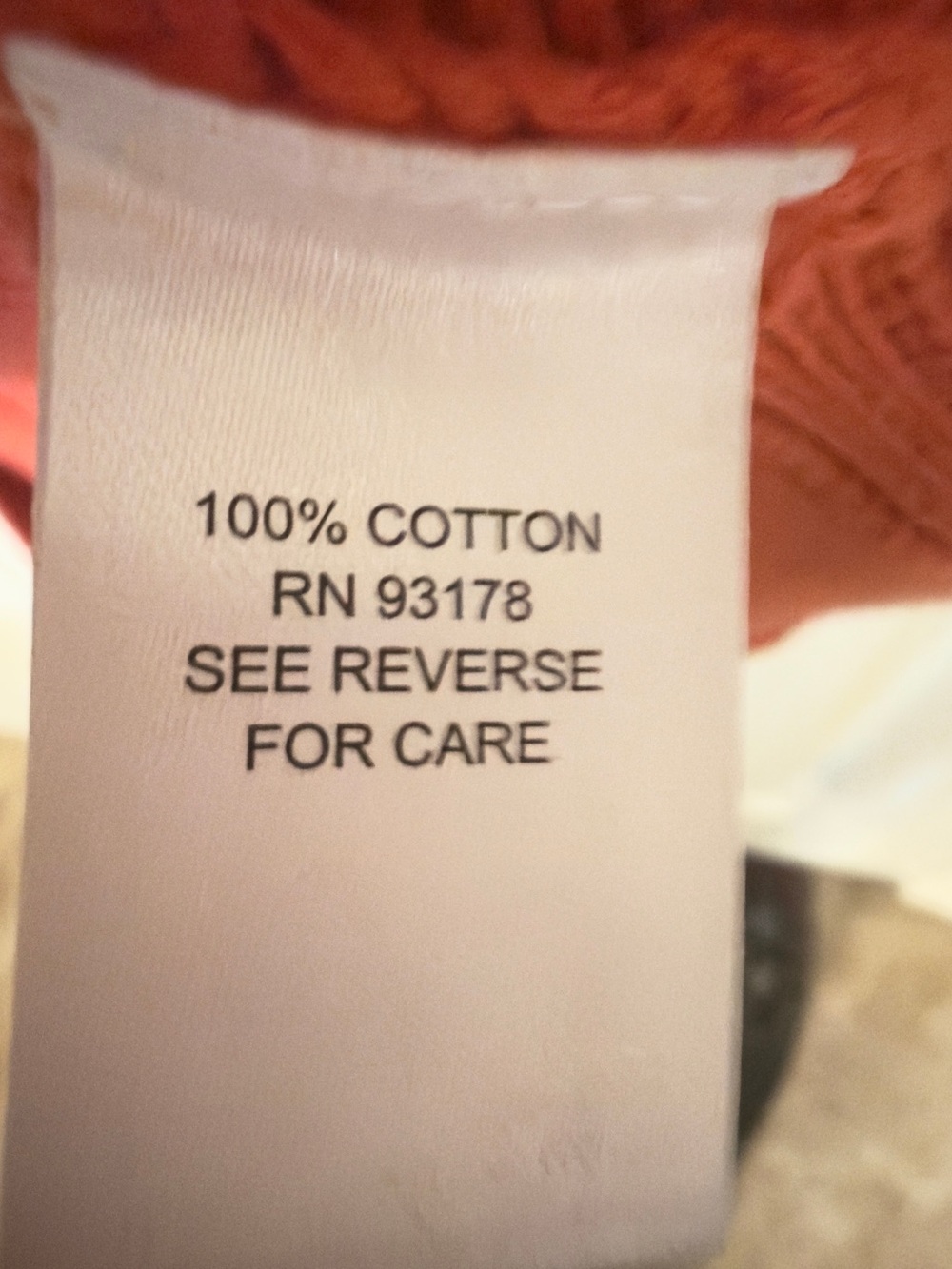 Workshop Republic 100% Cotton Terra Cotta V-Neck Sweater Medium - Picture 5 of 7